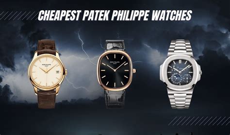 making patek philippe|patek philippe cheapest watch.